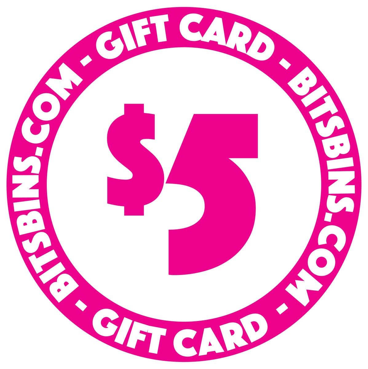 $5 Gift Card