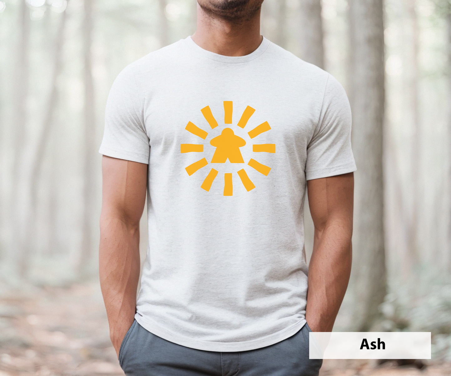 Sunshine Meeple _ Adult Unisex T-Shirt