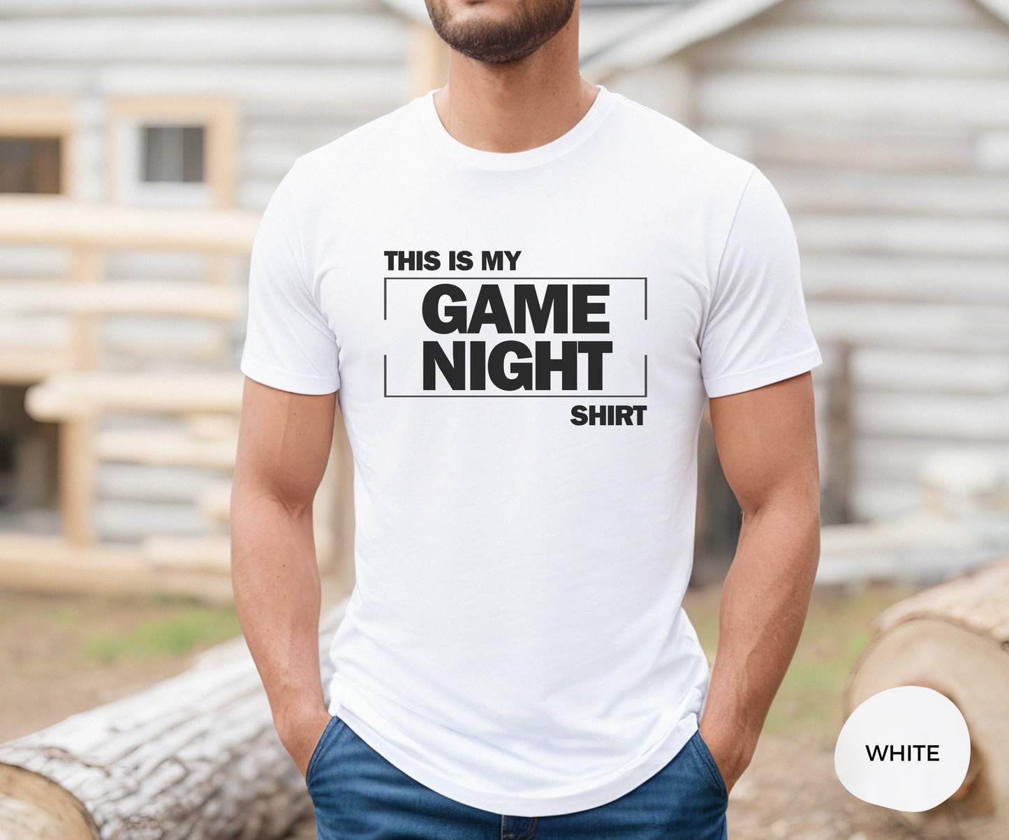 Adult This is my game night shirt Unisex T-Shirt