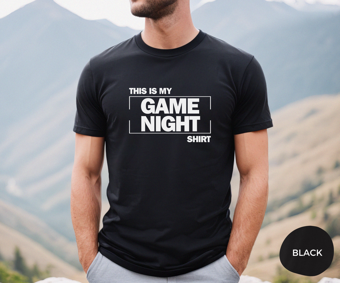 Adult This is my game night shirt Unisex T-Shirt