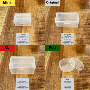 12 BitsBins XL  Containers Measure 3.5 X 2.4 X 1.4