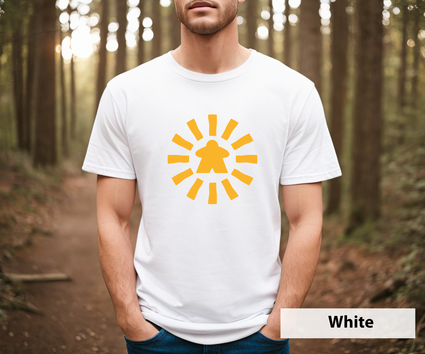 Sunshine Meeple _ Adult Unisex T-Shirt