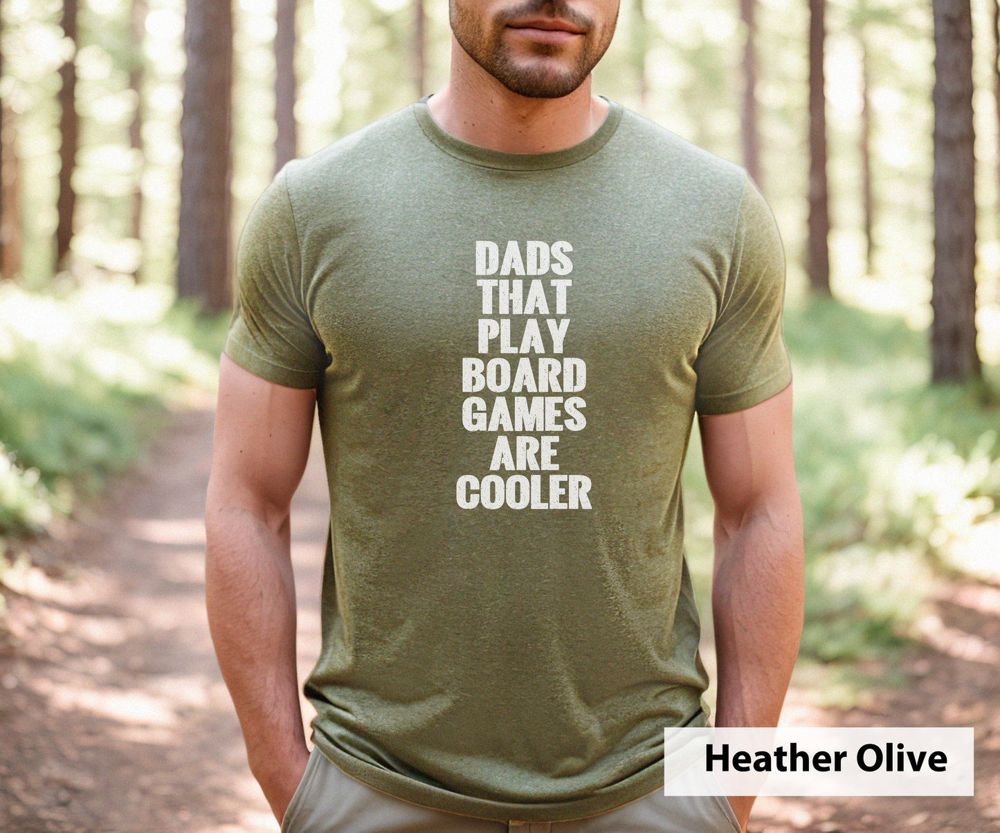 Dads That Play Board Games Are Cooler_ Adult Unisex T-Shirt