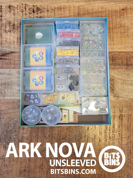 RECOMMENDED Bits Bins Ark Nova (Unsleeved) - 4 Pods, 5 Minis, 6 Originals, 1 XL, 1 Card Box, 2 100+ Card Boxes, 2 Tarots