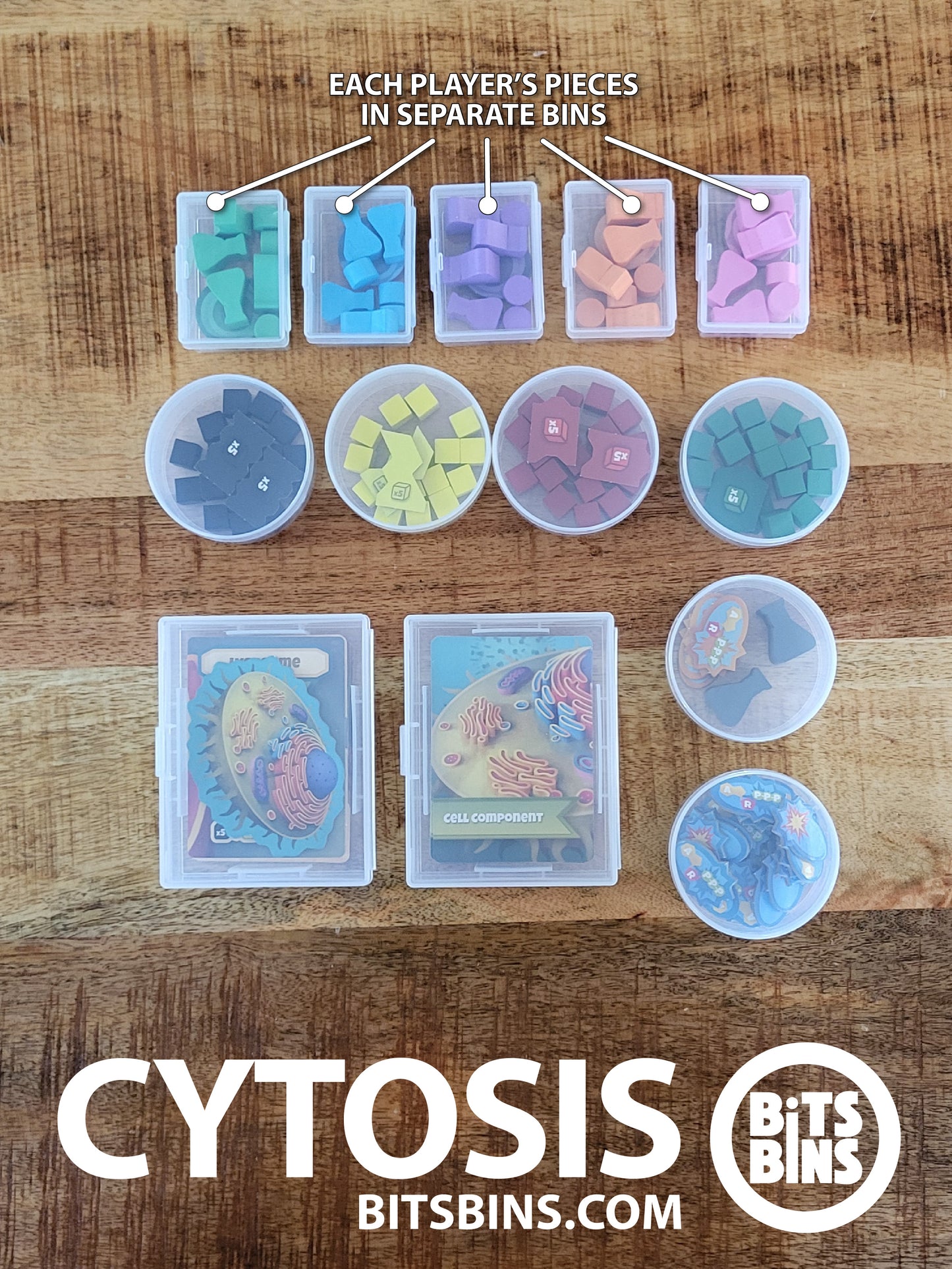 RECOMMENDED Bits Bins Cytosis - 6 Pods, 5 Minis, 2 Card Boxes