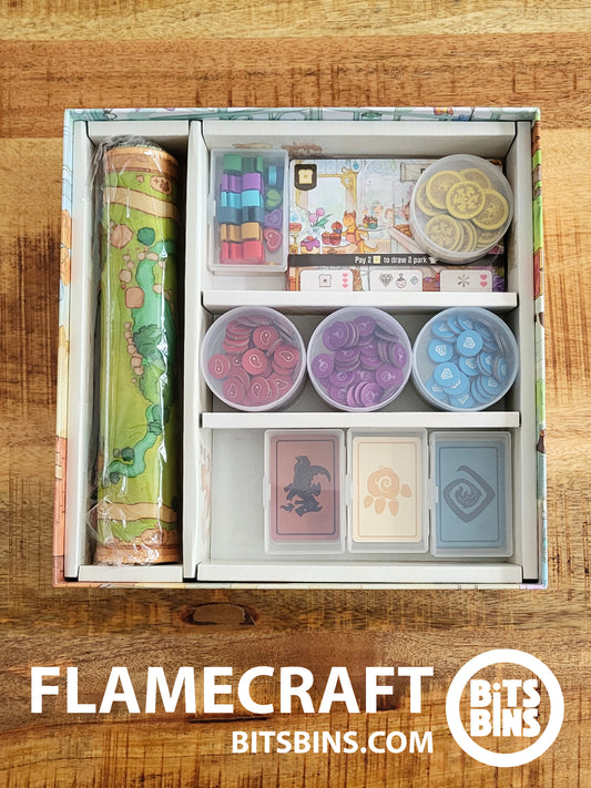 RECOMMENDED Bits Bins FLAMECRAFT (unsleeved) - 7 Pods, 4 Originals