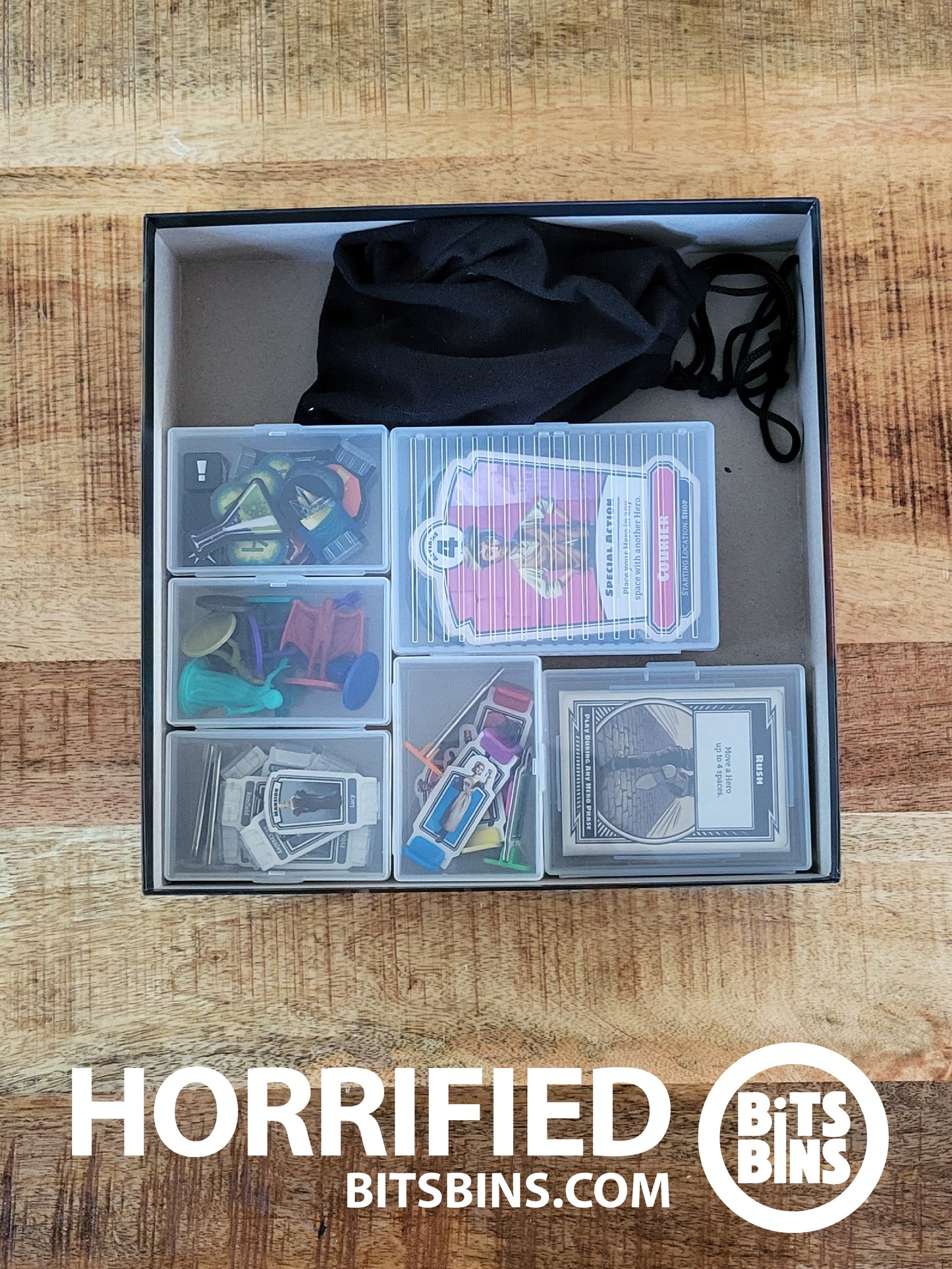 RECOMMENDED Bits Bins Horrified - 4 XLs, 1 Card Box, 1 Tarot