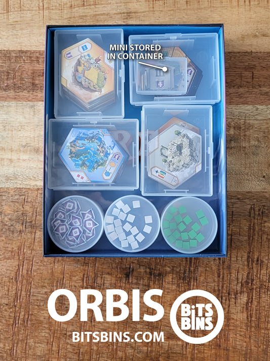 RECOMMENDED BitsBins Orbis - 6 Pods, 1 Mini, 4 100+ card Boxes