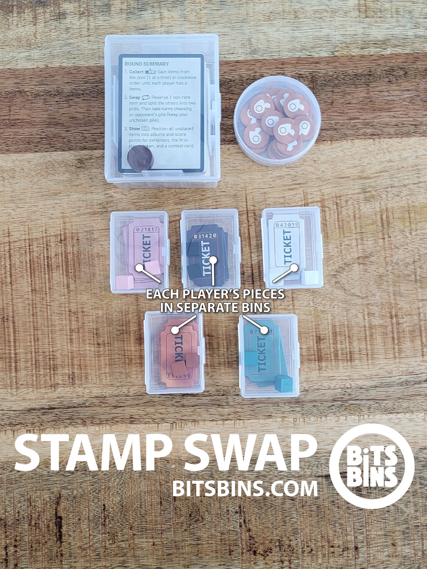 RECOMMENDED Stamp Swap - 1 Pod, 5 Minis, 1 100+ Card Box