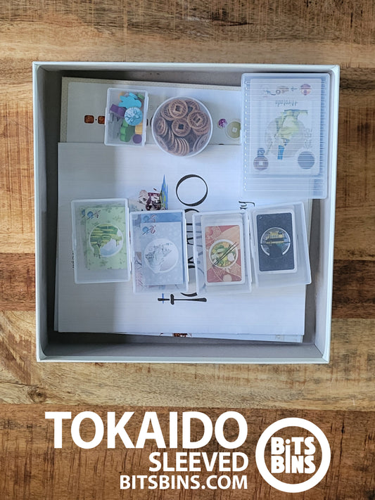 RECOMMENDED Tokaido Sleeved - 1 Pod, 1 Mini, 4 XLs, 1 Tarot