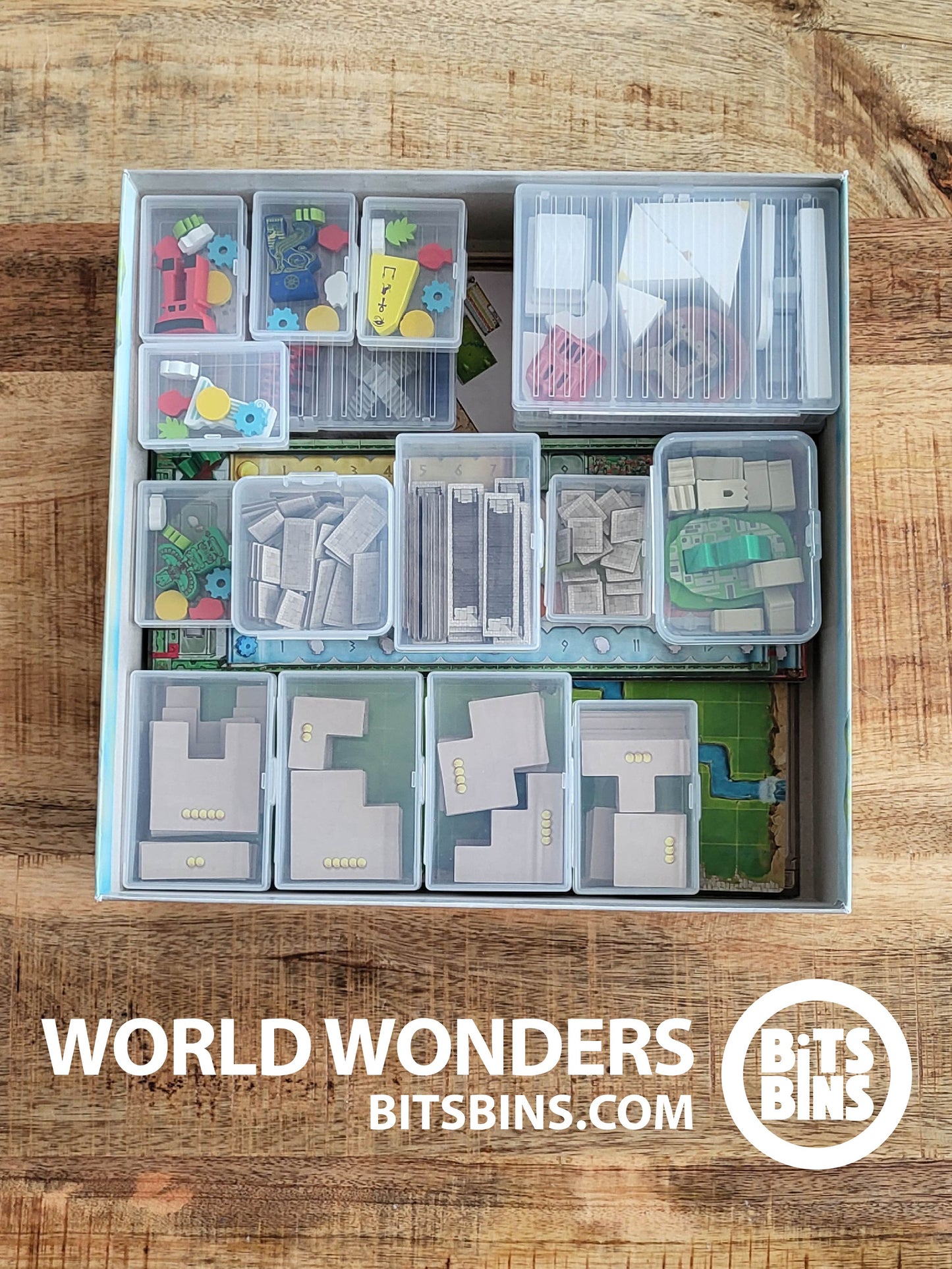 RECOMMENDED Bits Bins World Wonders - 6 Minis, 1 Original, 4 XLs, 3 Tarot, 1 Case, 3 Tile, 1 Stack