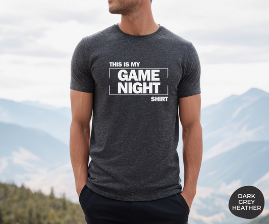 Adult This is my game night shirt Unisex T-Shirt