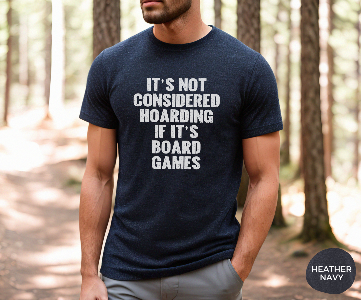 It's Not Considered Hoarding If It's Board Games _ Adult Unisex T-Shirt