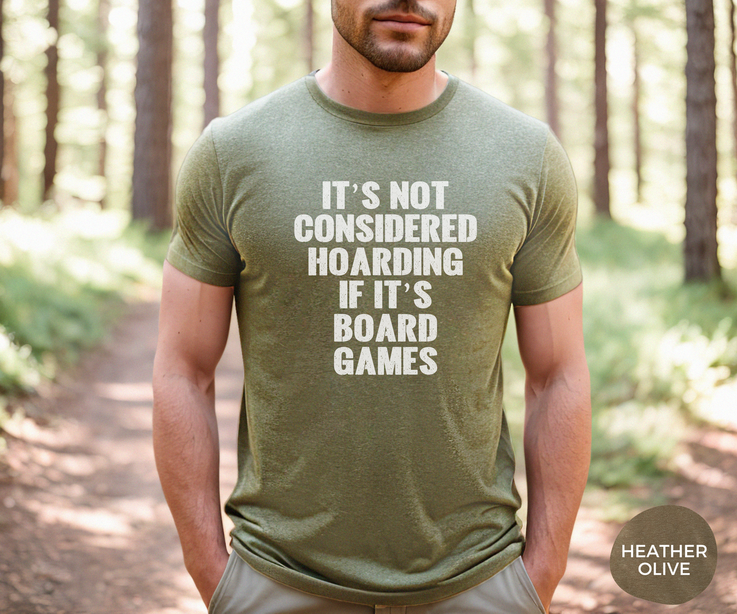 It's Not Considered Hoarding If It's Board Games _ Adult Unisex T-Shirt