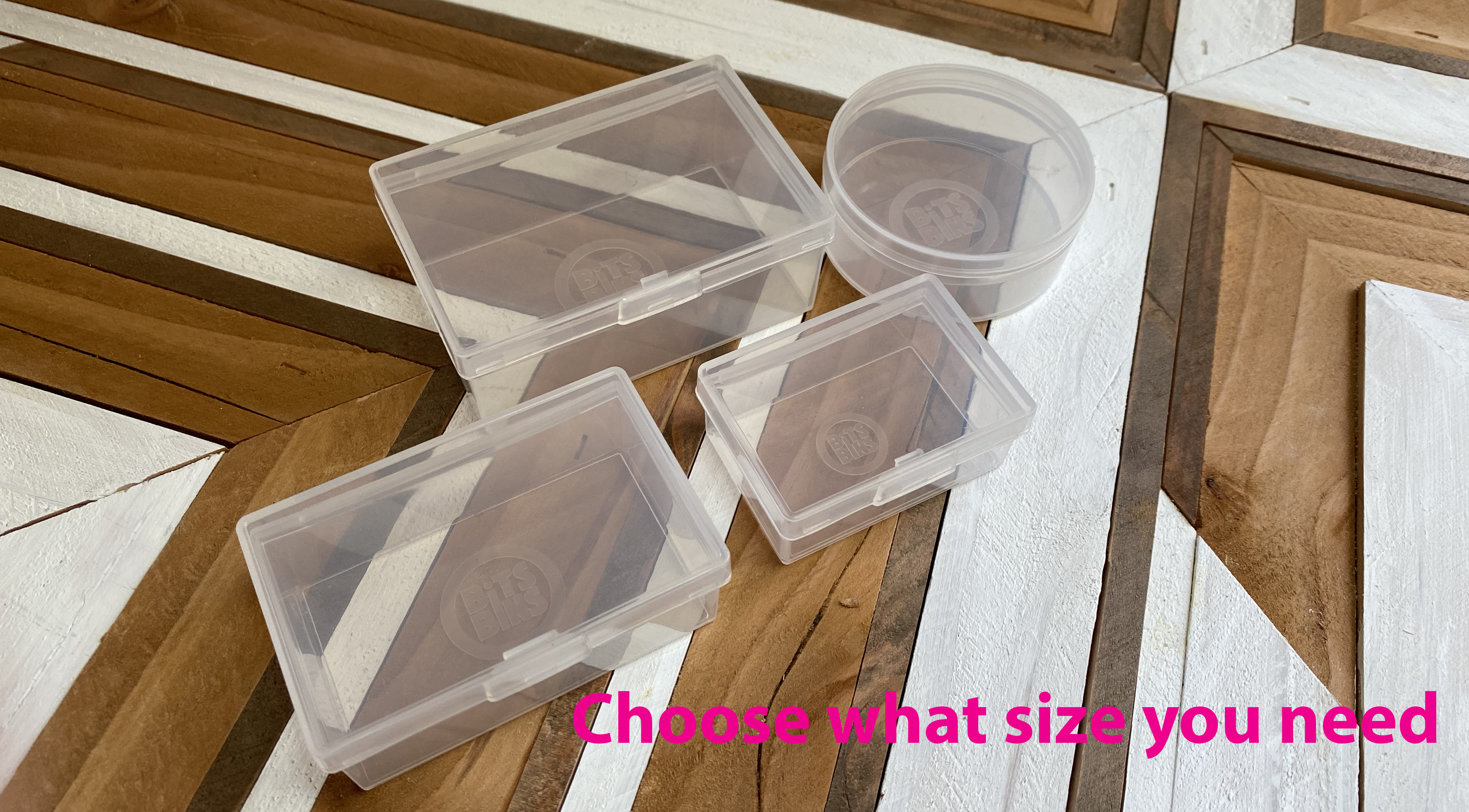 12 BitsBins XL  Containers Measure 3.5 X 2.4 X 1.4