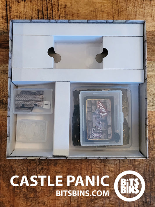 RECOMMENDED CASTLE PANIC BitsBins - 1 Mini, 1 Original, 1 Card Box, 1 Flat