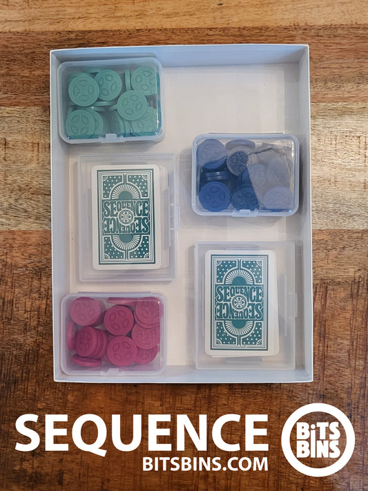 RECOMMENDED Sequence BitsBins - 2 Card Boxes, 3 Cases