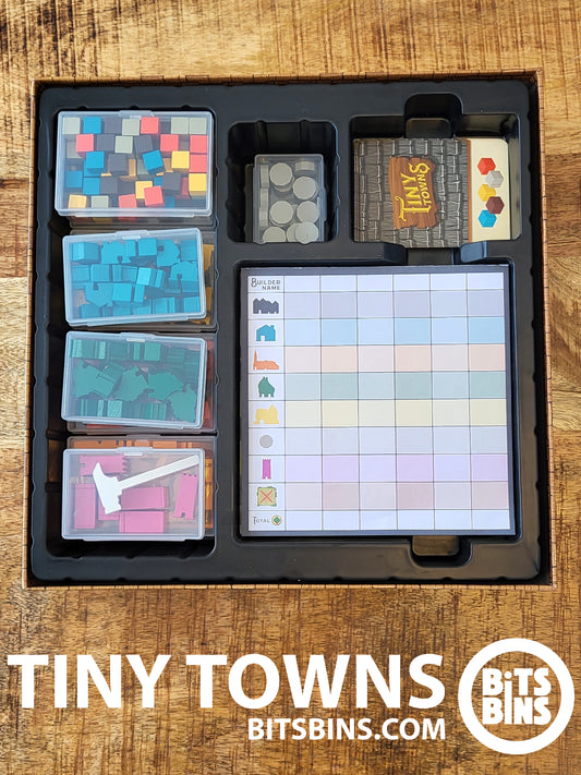 RECOMMENDED Tiny Towns BitsBins - 1 Mini, 3 Originals, 5 XLs